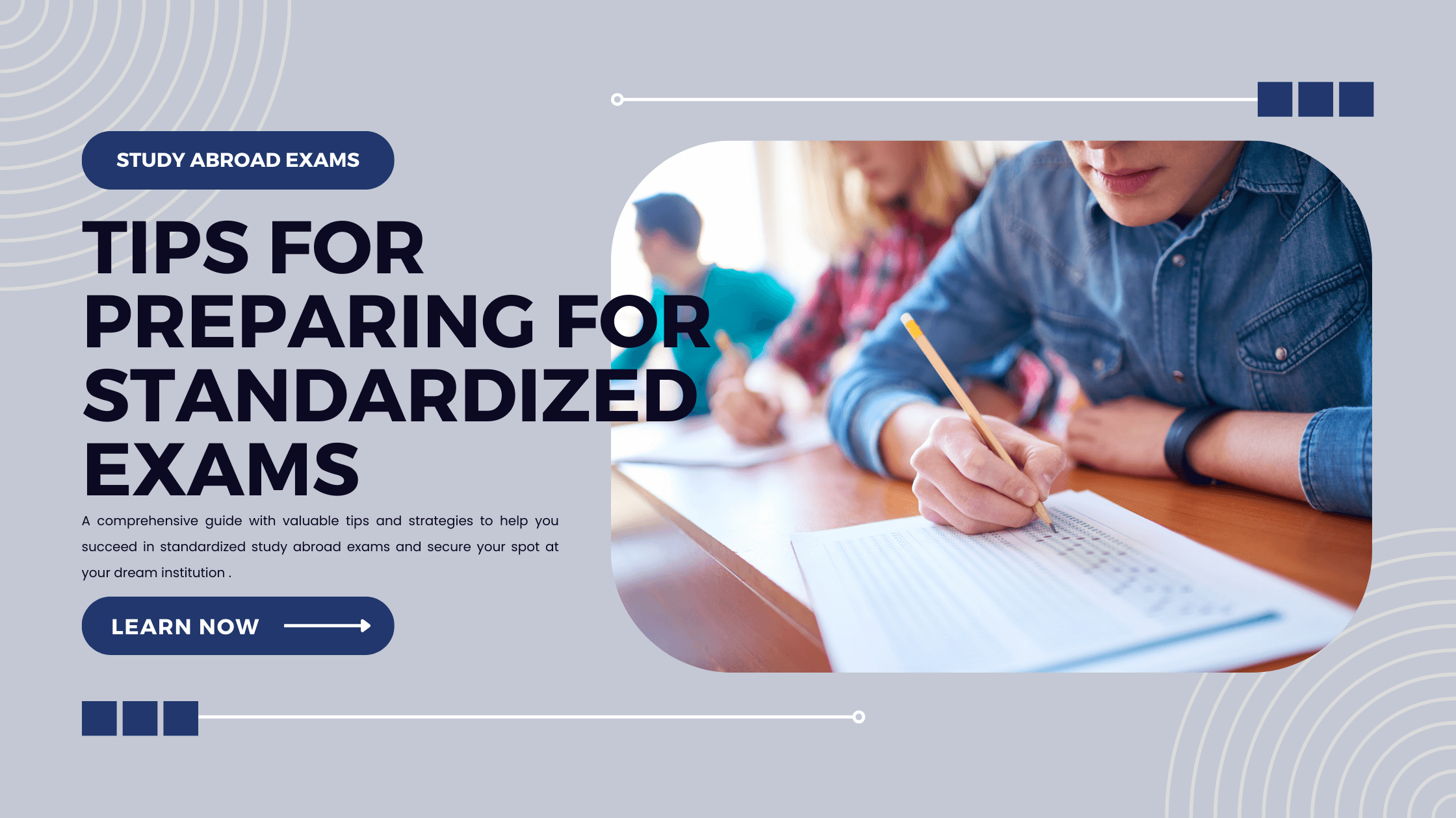 TIPS FOR PREPARING FOR STANDARDIZED STUDY ABROAD EXAMS
